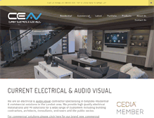 Tablet Screenshot of currentelectricalav.com
